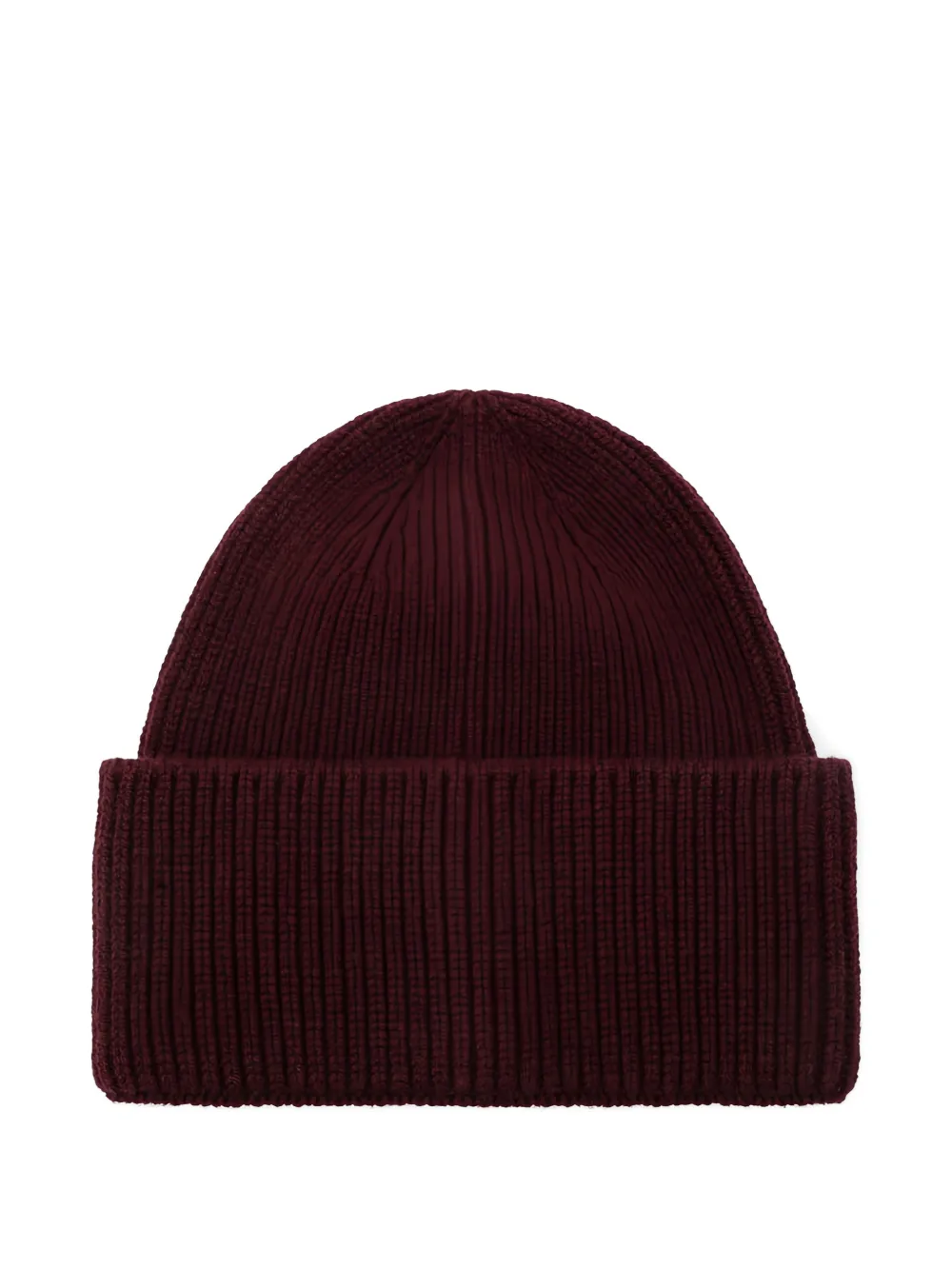 Destin ribbed beanie hat - Rosso