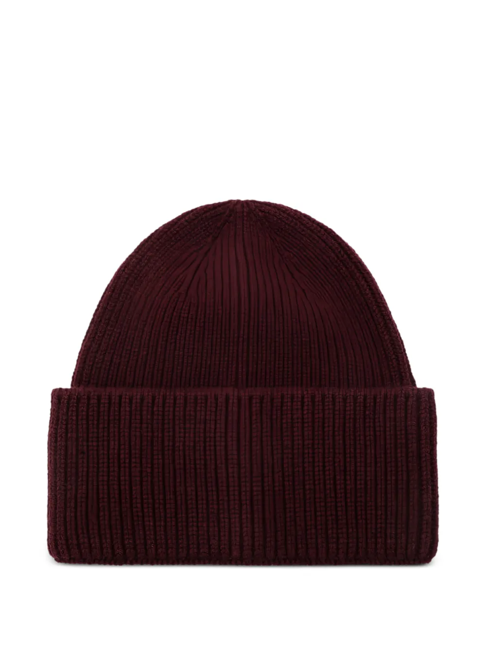 Destin ribbed beanie hat - Rosso