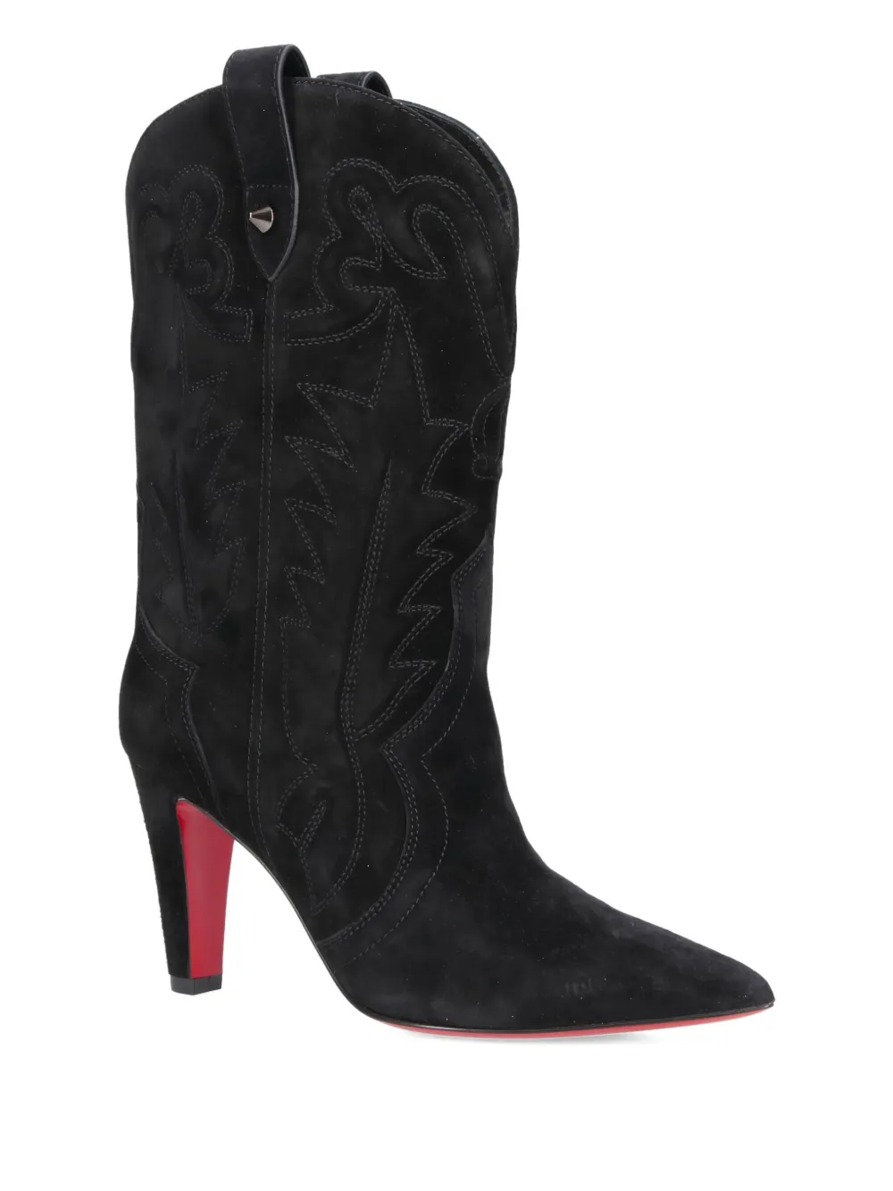 Christian Louboutin 85mm suede high-heel boots | Cowboy Boots | Image 2