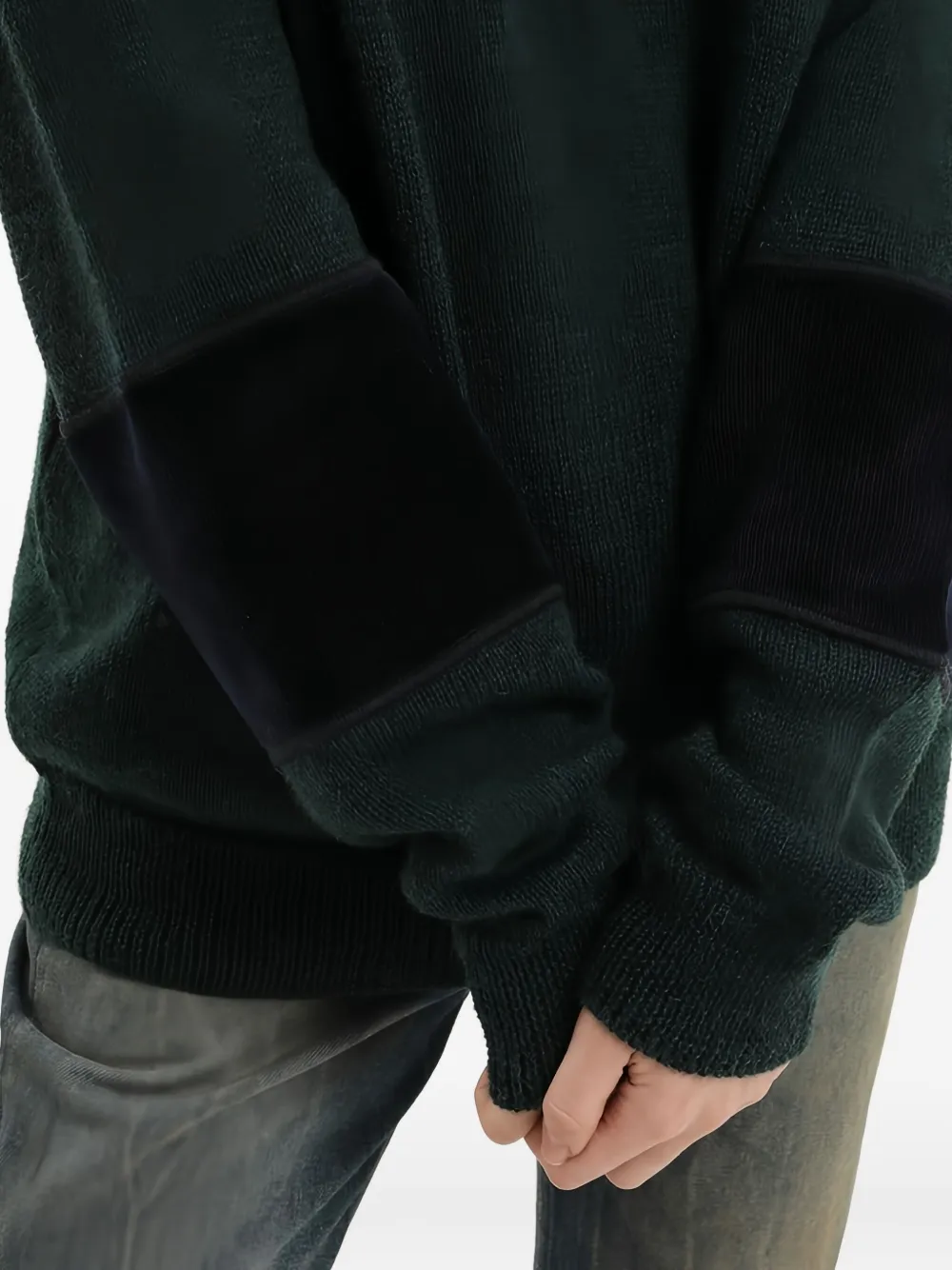 1989 Studio Roll-neck Sweater In Green