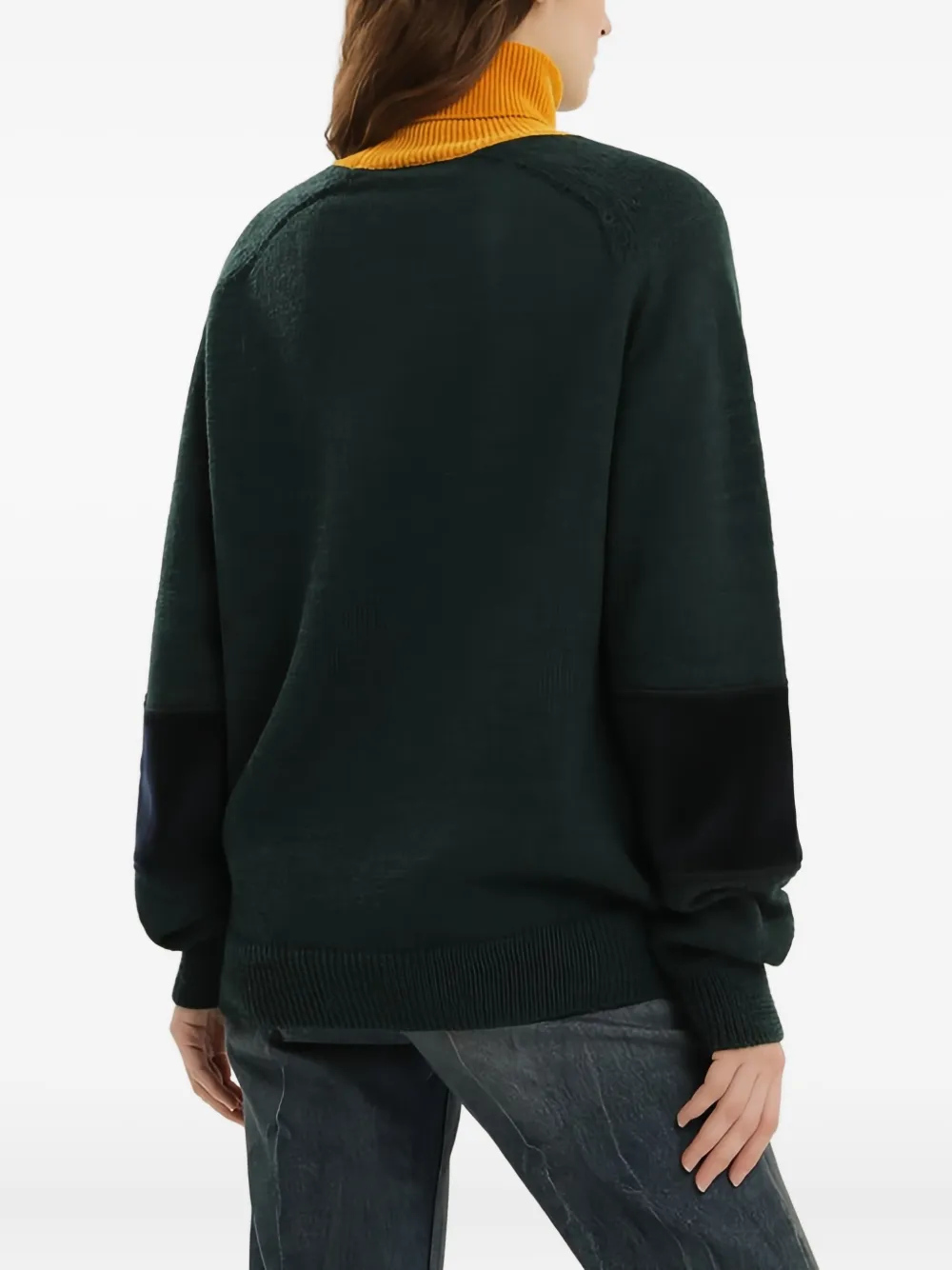 1989 Studio Roll-neck Sweater In Green