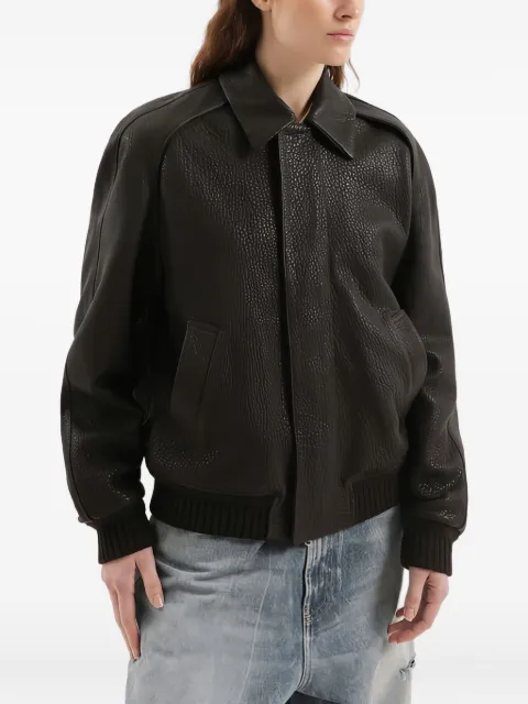 1989 STUDIO leather zipped jacket