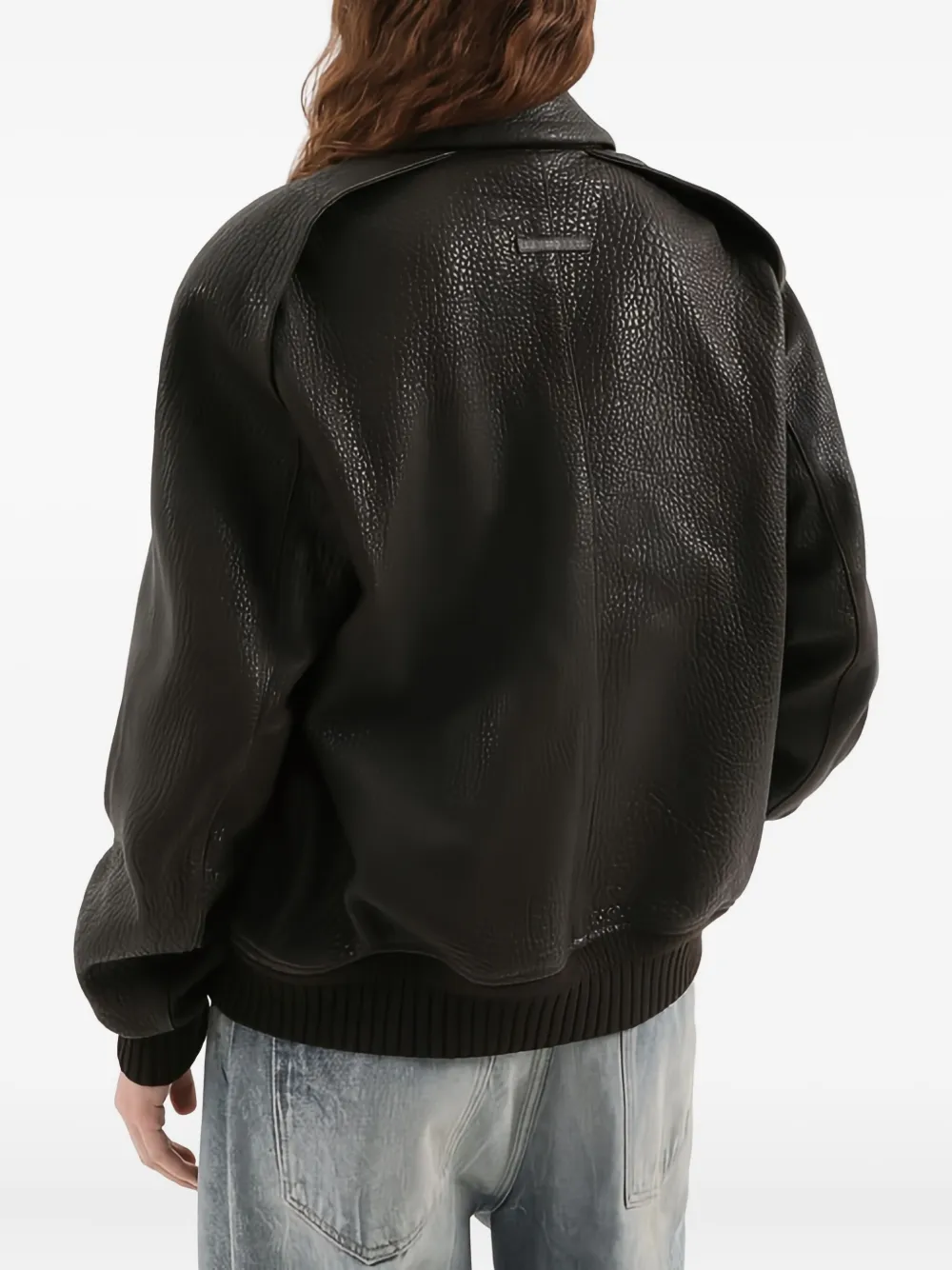 1989 STUDIO Leren jack Zwart