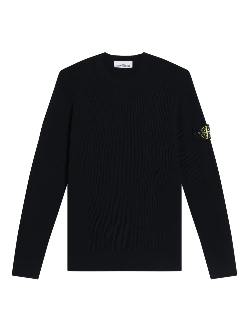Stone Island suéter con cuello redondo | negro | Image 1
