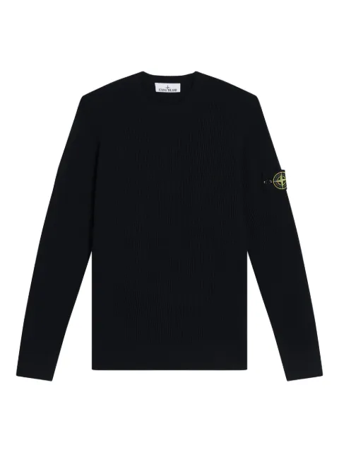 Stone Island suéter con cuello redondo