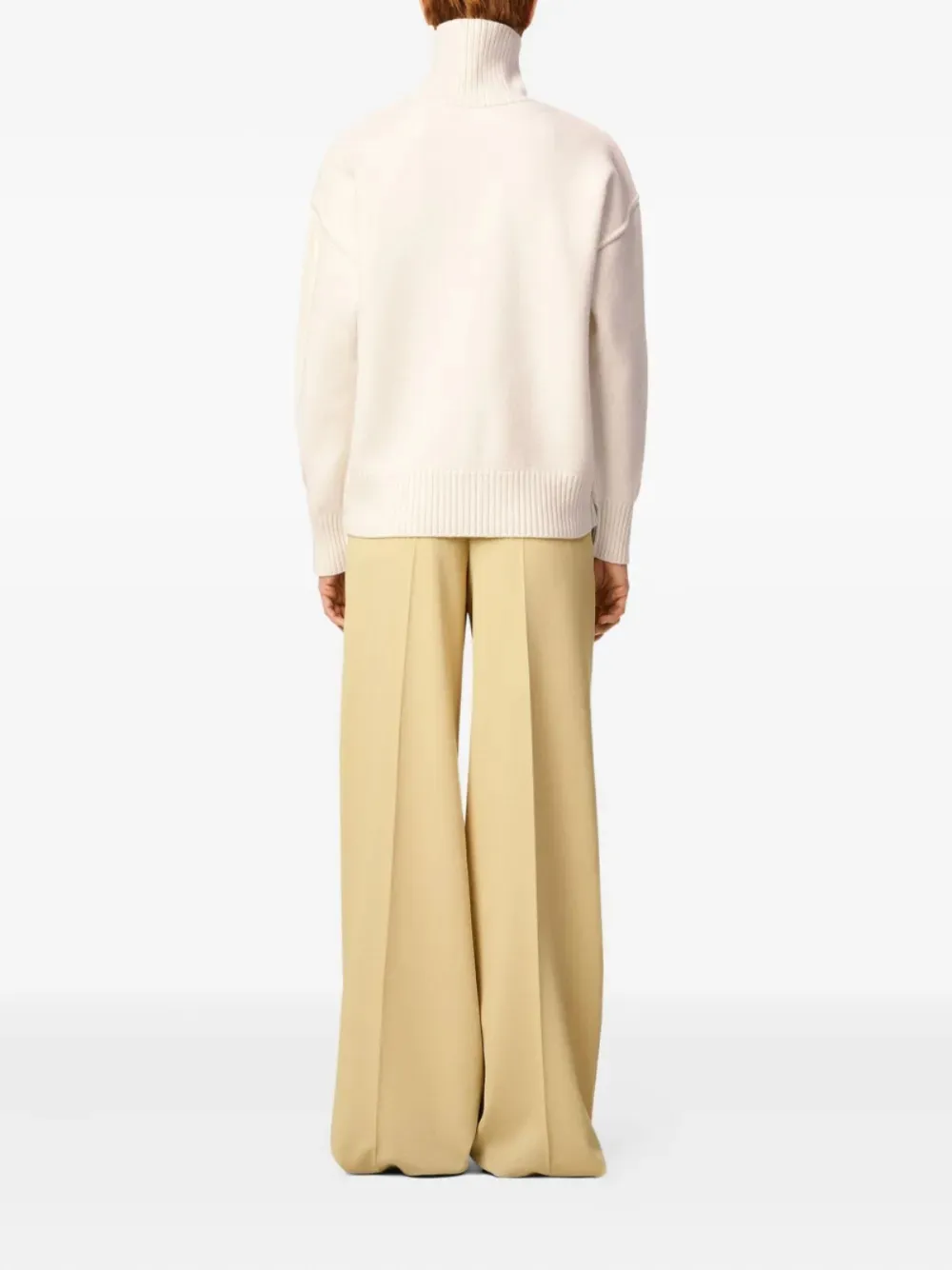 AMI Paris Ami de Coeur coltrui Beige