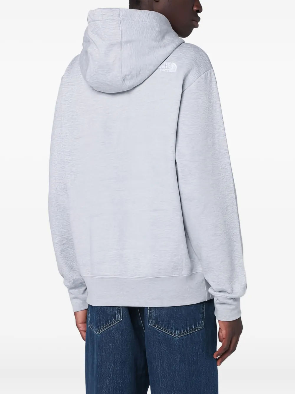 The North Face Light Grey Essential Hoodie In Gray