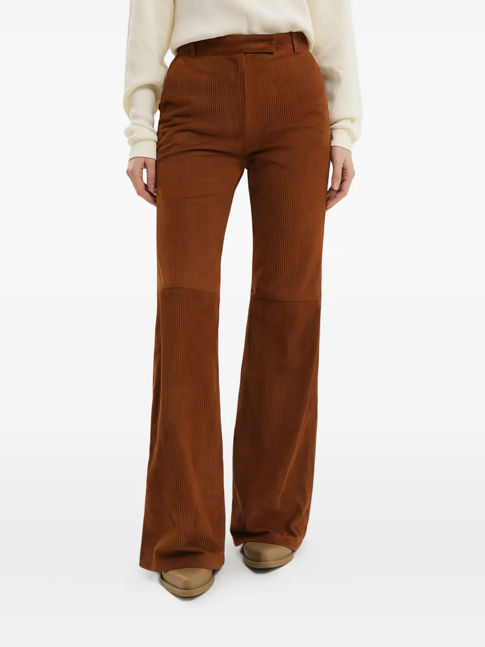 1989 STUDIO straight-leg trousers – Brown