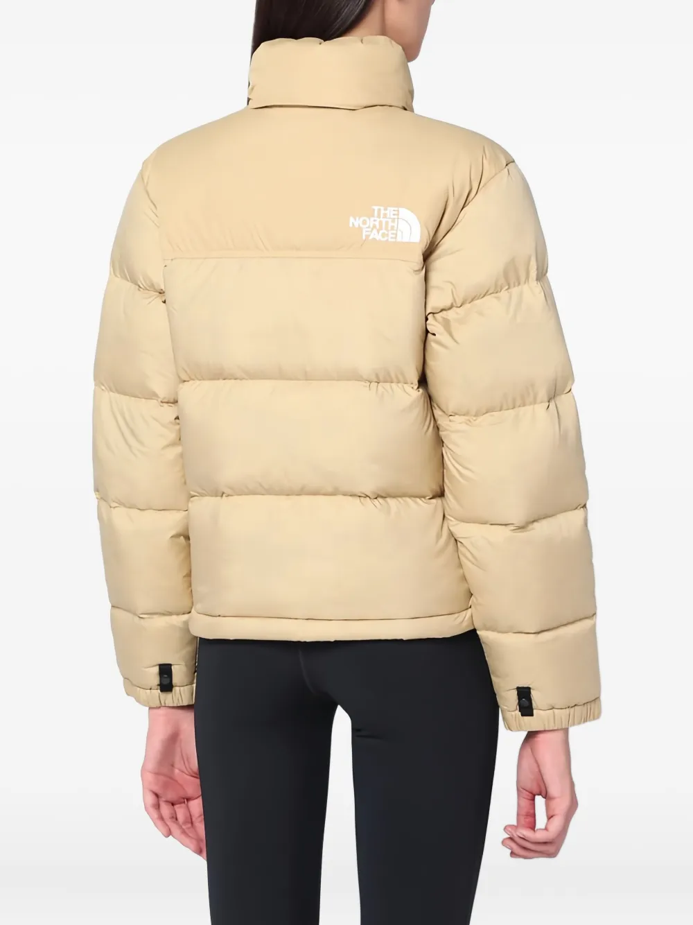 The North Face 1996 Retro Nuptse Khaki Stone Down Jacket In Neutral