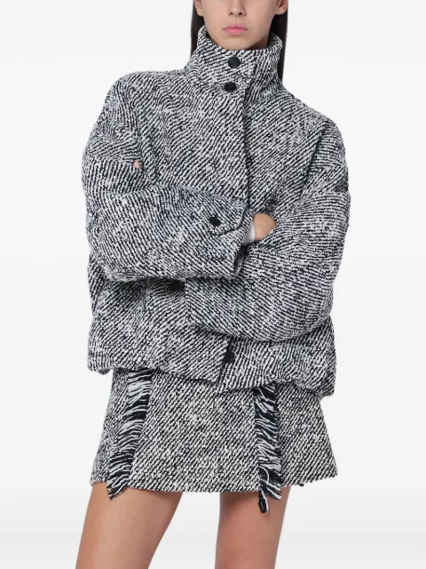 Durazzi Milano high-neck bomber jacket