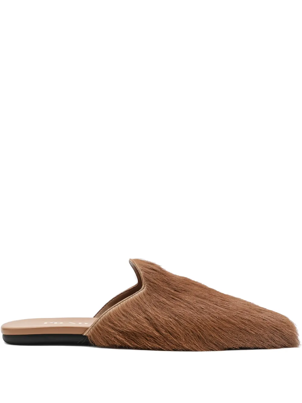 Prada Leren muiltjes Bruin