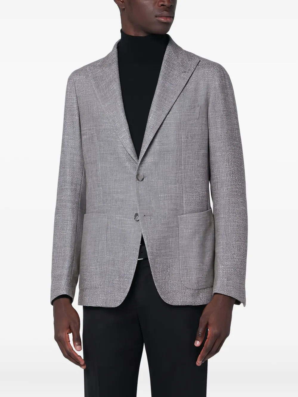Tagliatore Montecarlo single-breasted blazer | Grey | Image 1