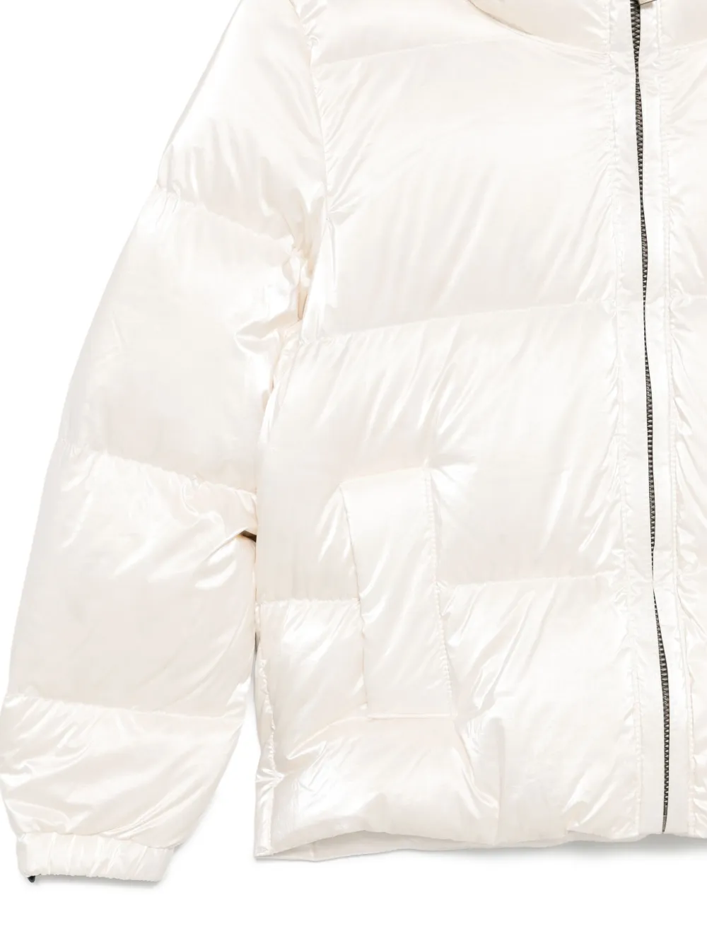 K Way Kids Jack met capuchon Wit