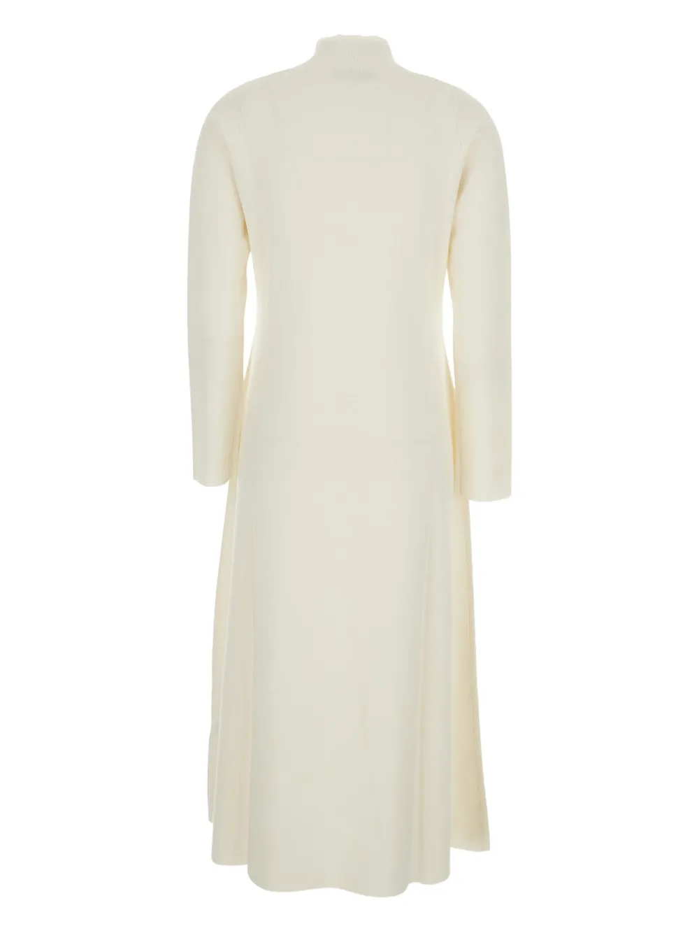Antonelli mock-neck midi dress - Wit