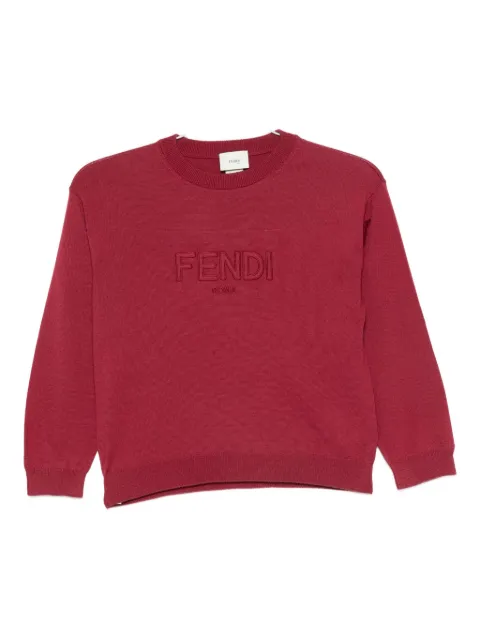 Fendi Kids virgin wool sweater