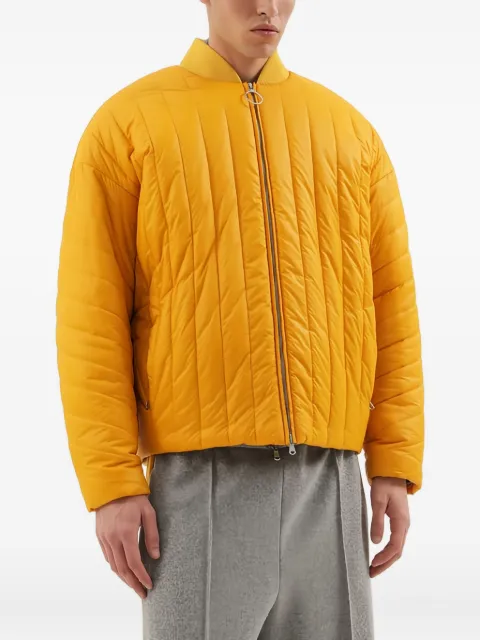 1989 STUDIO quilted zip jacket