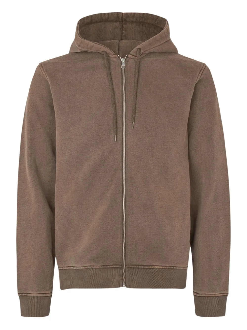 SAMSOE SAMSOE sudadera con capucha y cremallera | marrón | Image 1