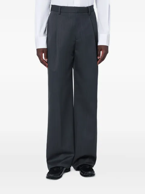 Lardini pleated-front trousers