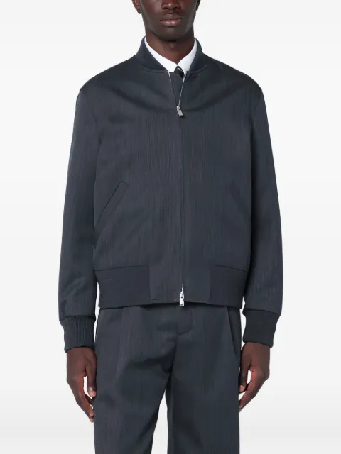 Lardini zip-fastening bomber jacket