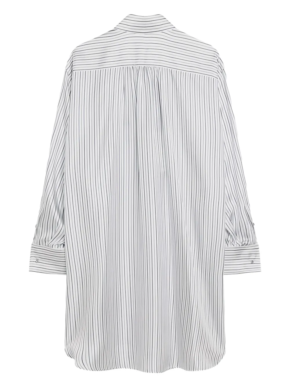 Max Mara long-sleeve striped shirt - Wit