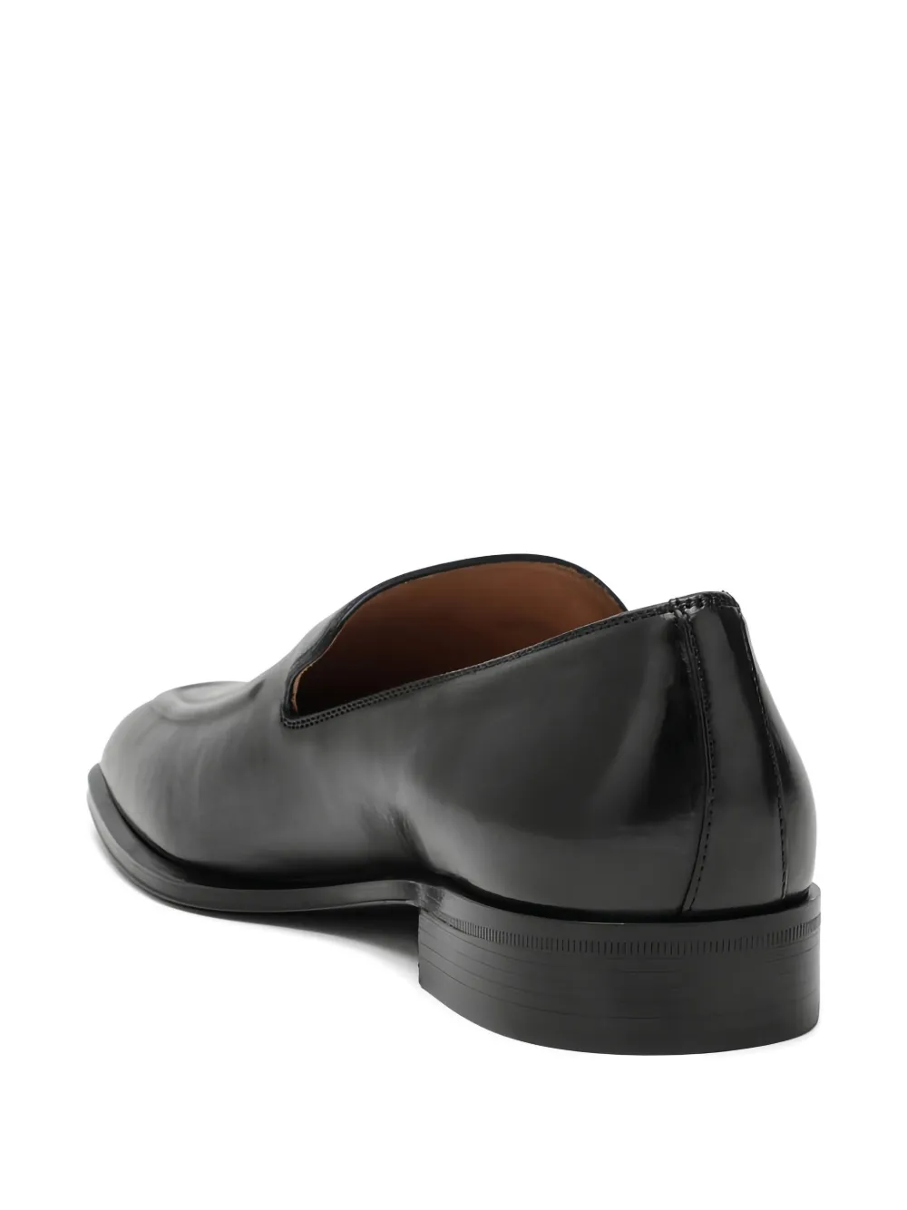 Miu Loafers met reliëf Zwart