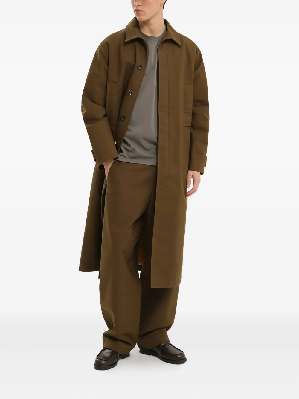 1989 STUDIO button single-breasted coat | Abrigos con botonadura simple | Image 2