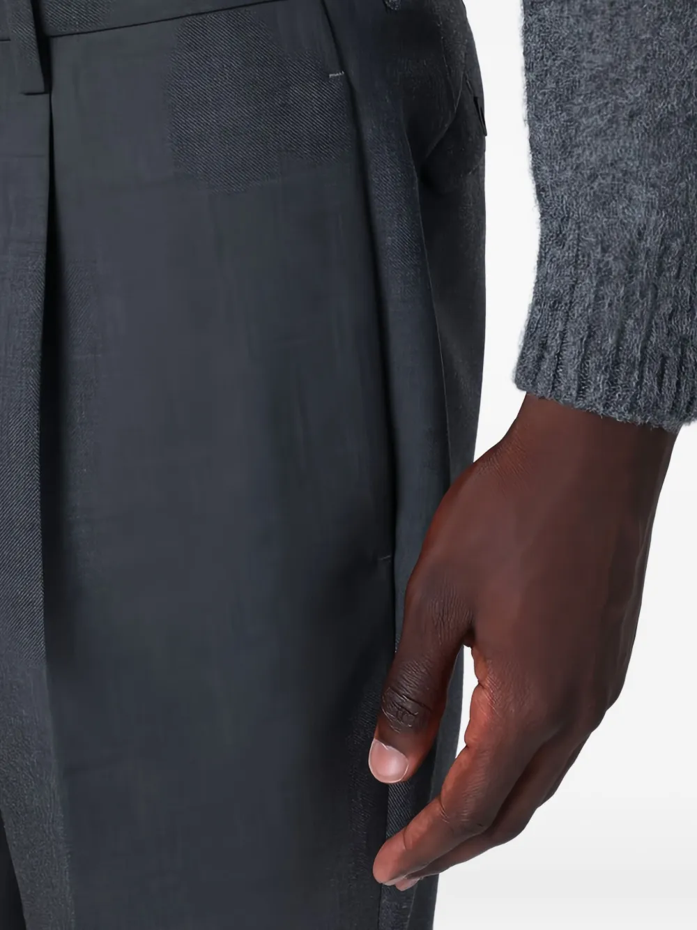 Santaniello Plooibroek Grijs