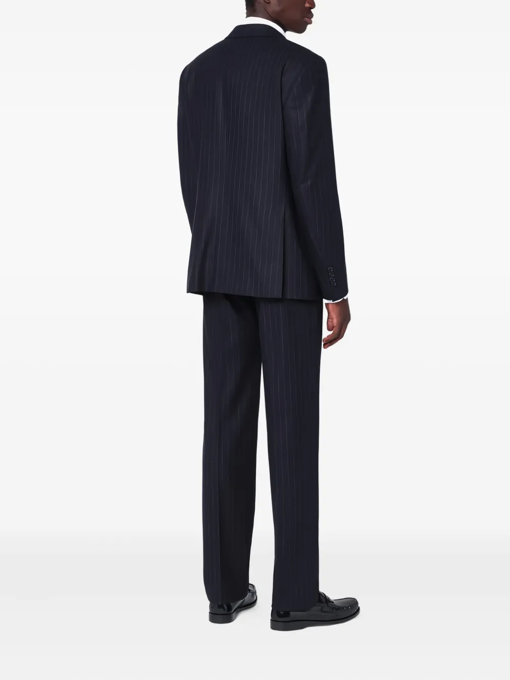 Tagliatore Pinstripe-pattern Single-breasted Suit In Multi