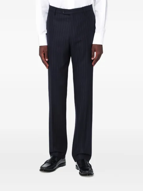 Tagliatore pinstripe-pattern single-breasted suit