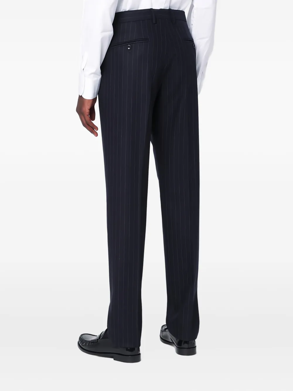 Tagliatore Pak met enkele rij knopen Blauw