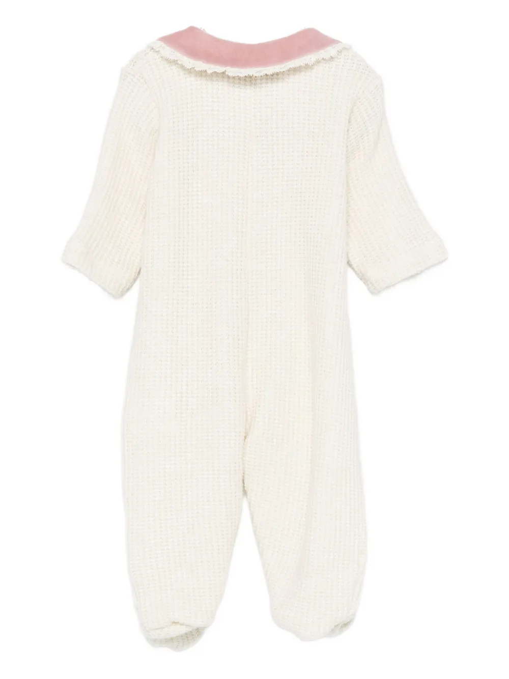 La Stupenderia embroidered pyjama - Wit
