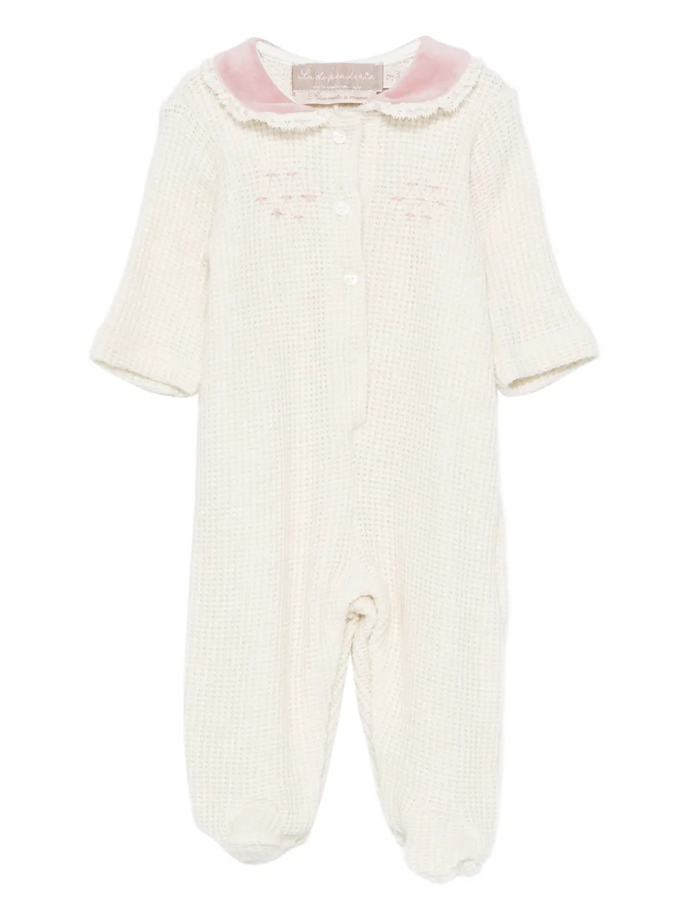 La Stupenderia embroidered pyjama | White | Image 1