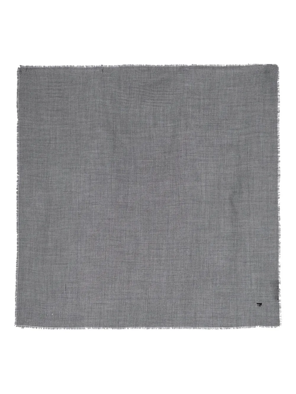TOM FORD houndstooth wool scarf | Image 2