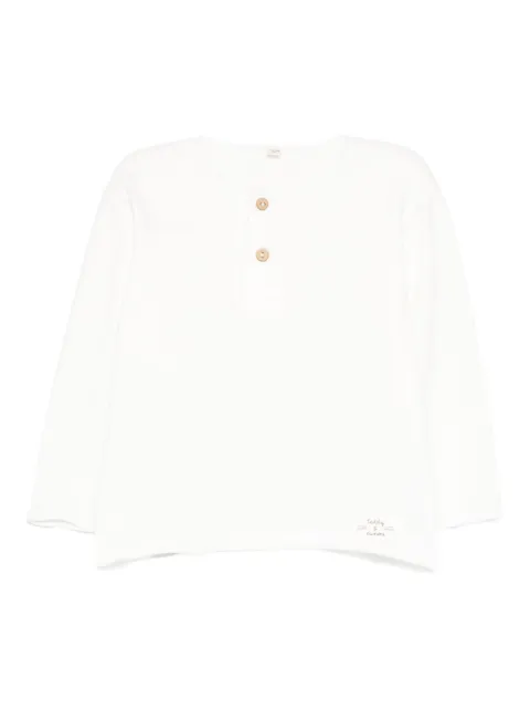 TEDDY & MINOU button-fastening sweater