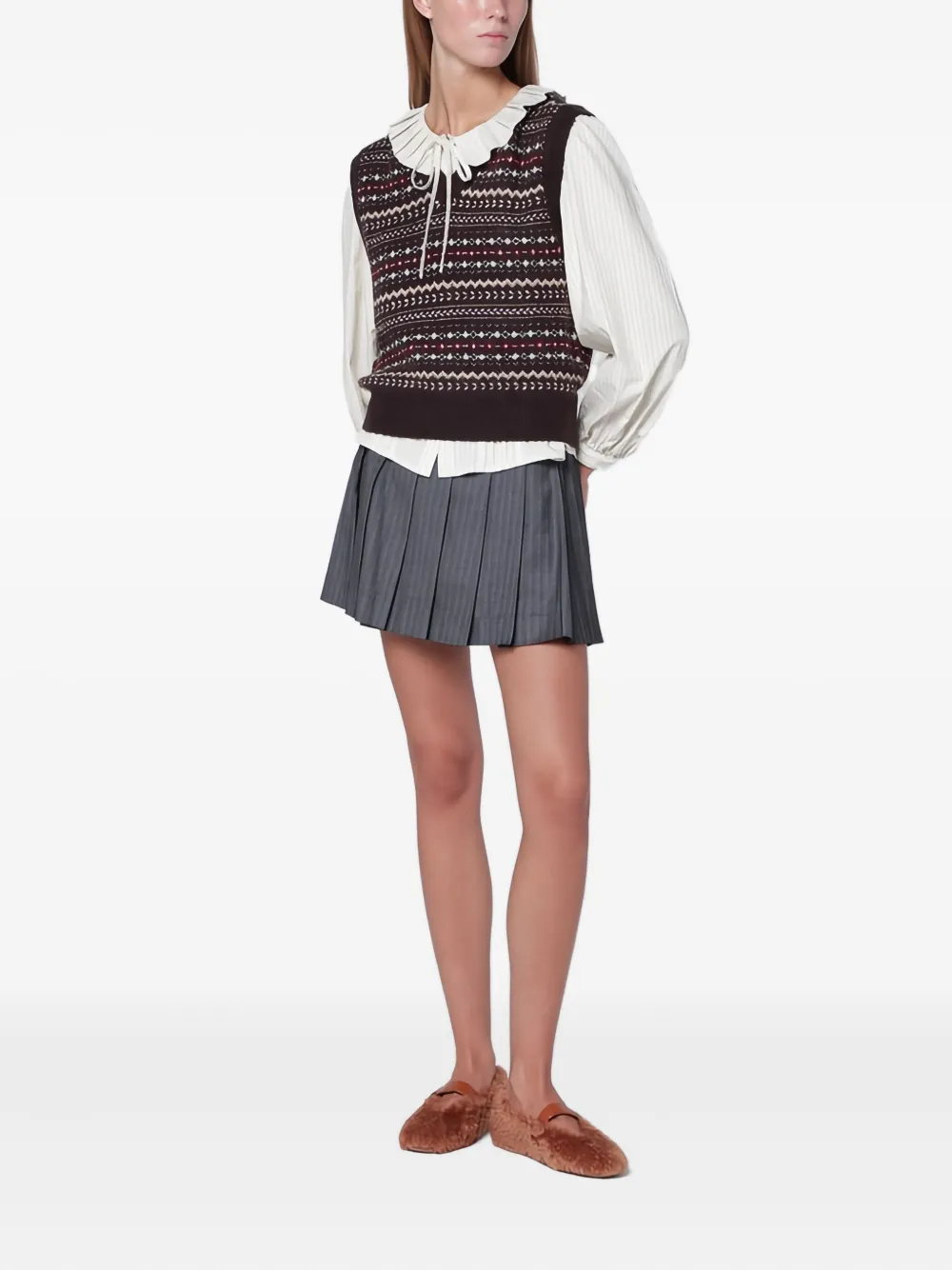 DUNST Weste mit geometrischem Muster | Tops & Tanktops | Image 2