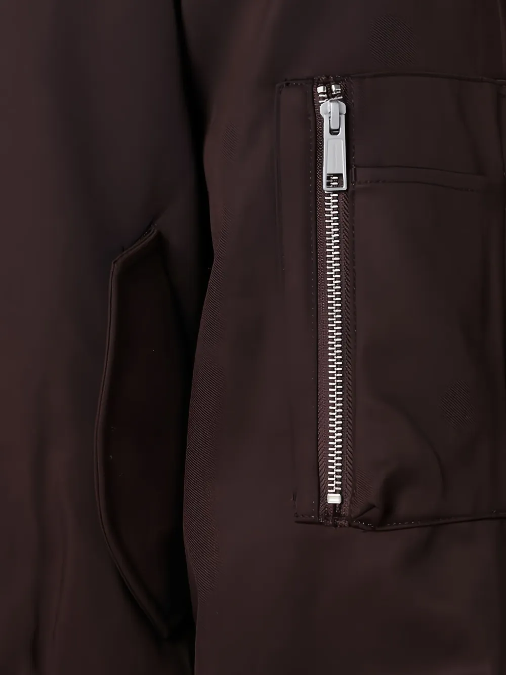 ENTIRE STUDIOS Bomberjack met ritszak Bruin