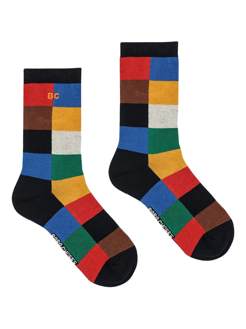 Bobo Choses Patchwork Socks In Multi