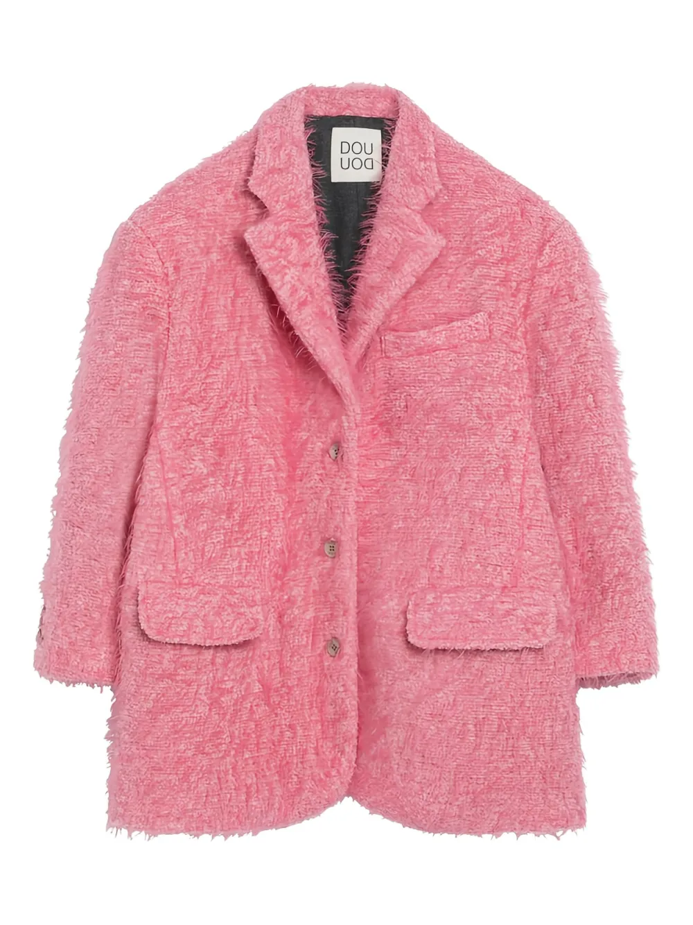 Douuod Kids Giacca con lavorazione in rilievo - Rosa