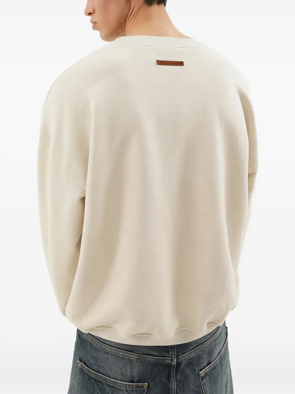 1989 Studio White Body Equipment Crew Neck Sweatshirt In Neutral