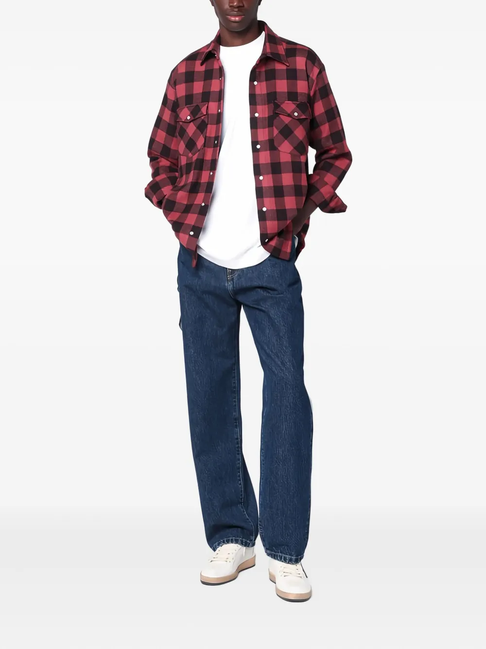 Destin Primaland check shirt - Roze