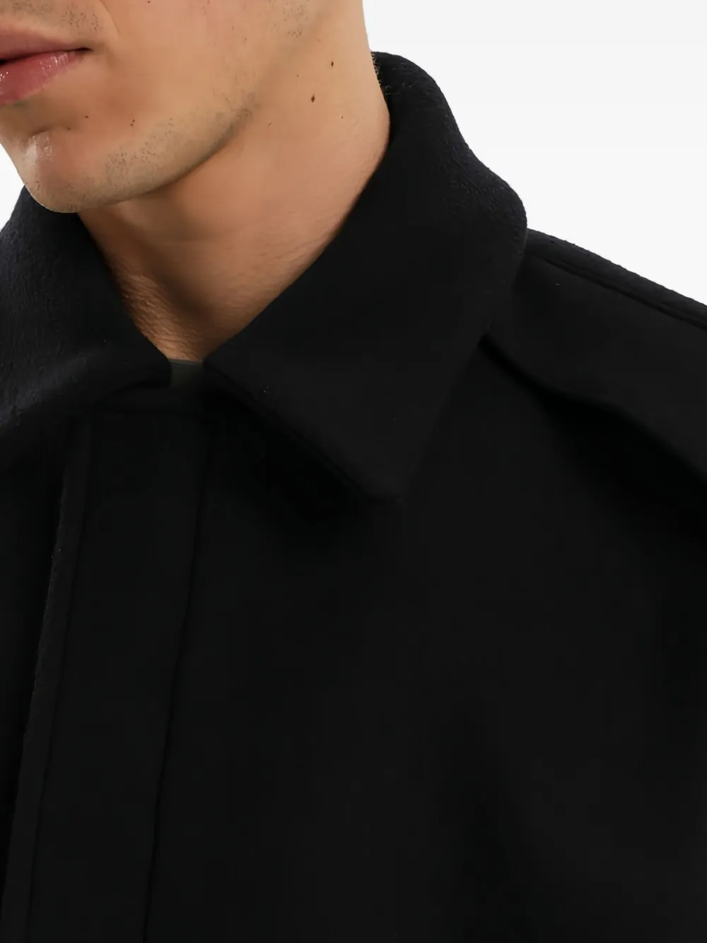 1989 STUDIO Magic bomberjack met borduurwerk Blauw