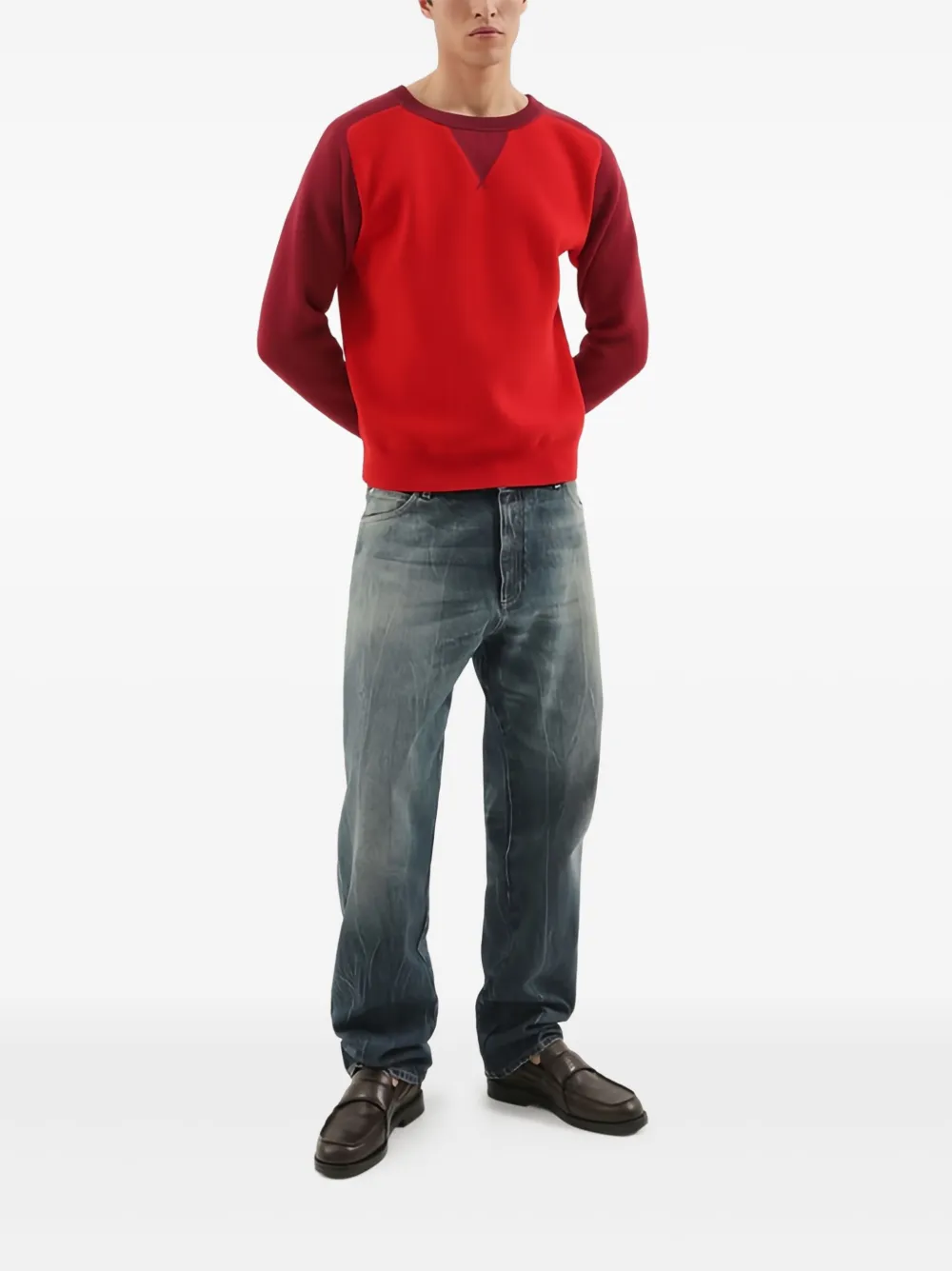 1989 STUDIO crew-neck panelled sweater | Sweatshirts | Image 2
