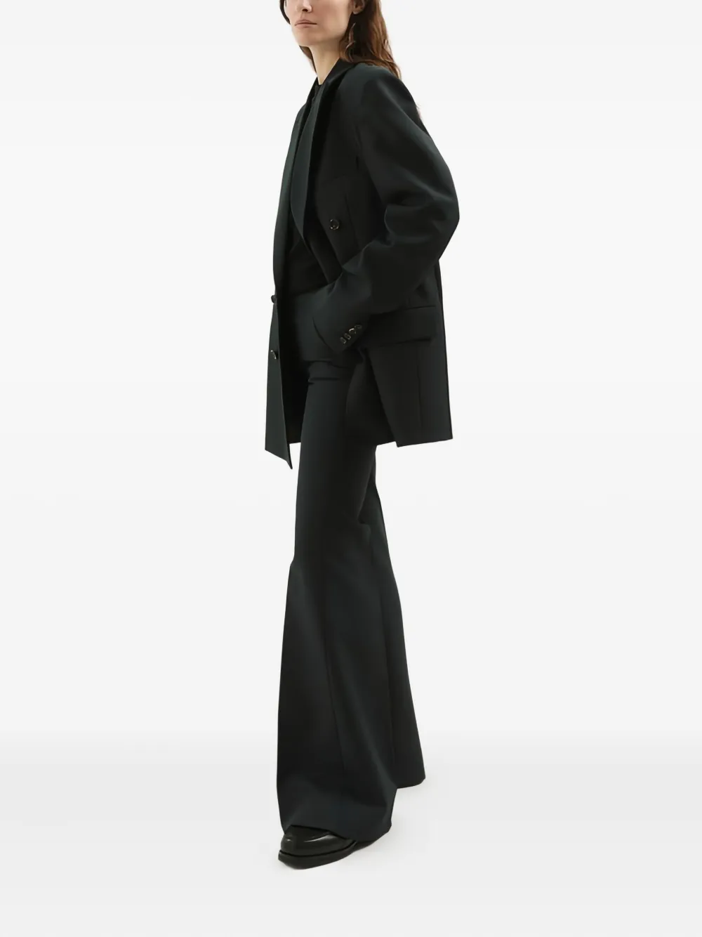 1989 STUDIO Blazer met dubbele rij knopen Zwart