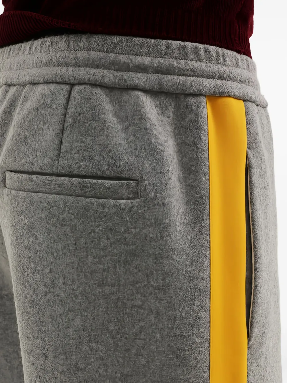 1989 STUDIO Broek met streepdetail Grijs