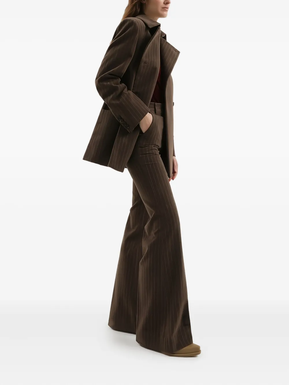 1989 STUDIO pinstripe flared trousers | Flared & Bell-Bottom Pants | Image 2