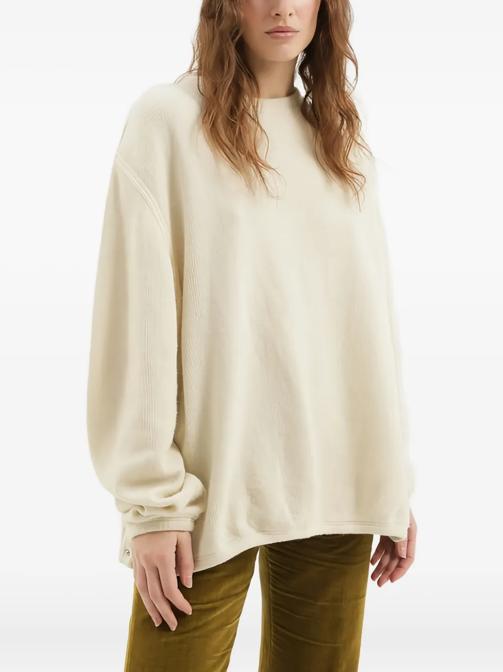 1989 STUDIO sudadera con cuello redondo | blanco | Image 1