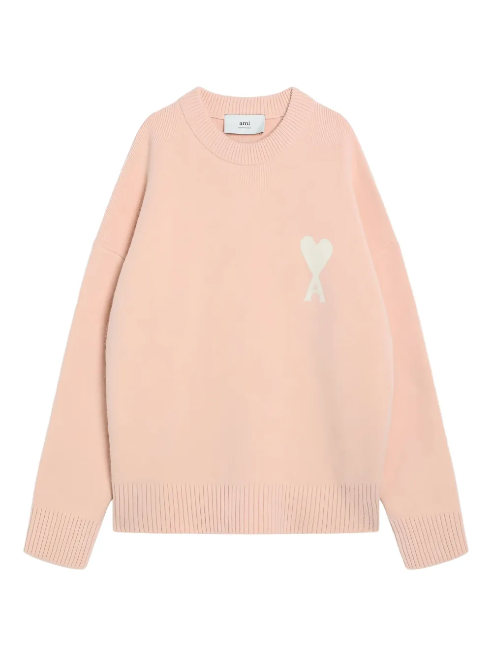 AMI Paris Ami de Coeur sweater - Rosa