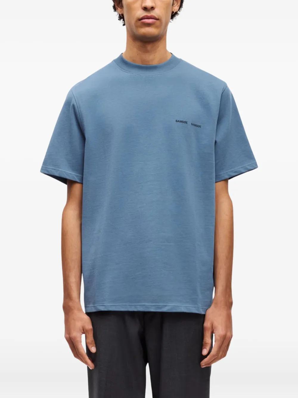 SAMSOE SAMSOE Norsbro T-shirt - Blauw