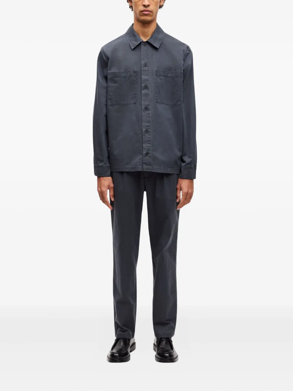 SAMSOE SAMSOE Pocket Sataka Jo overshirt - Zwart