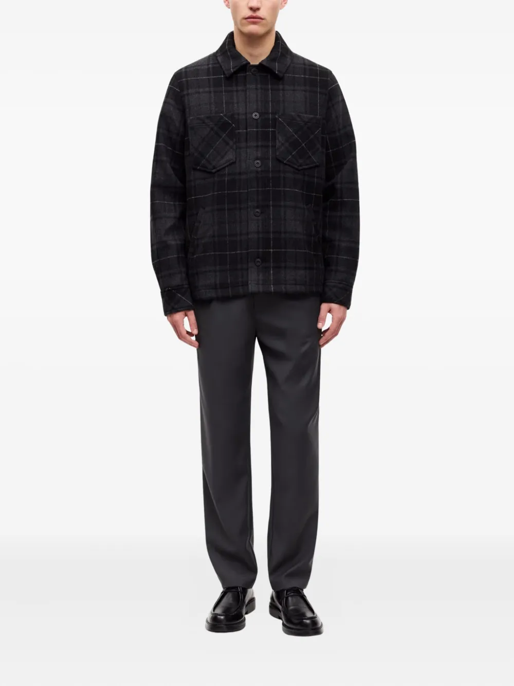 SAMSOE SAMSOE Pally plaid overshirt | Shirt Jackets | Image 2